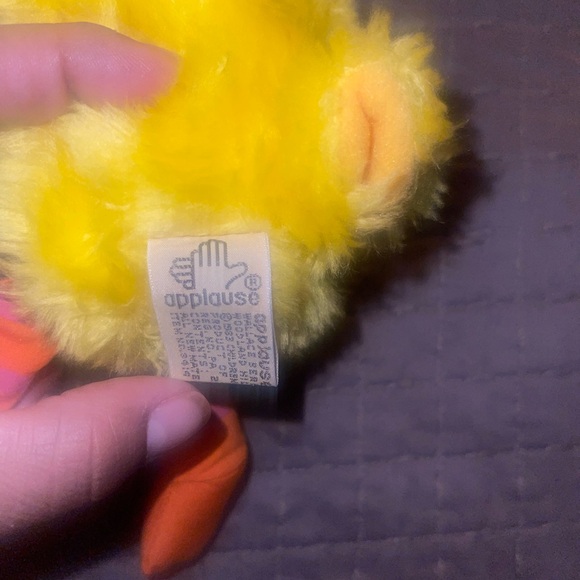 Big Bird YELLOW  Plush vintage 1983 applause  9" sesame street - Picture 8 of 13
